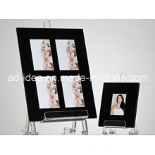 Schwarzer Fotorahmen Acryl Display-Ständer